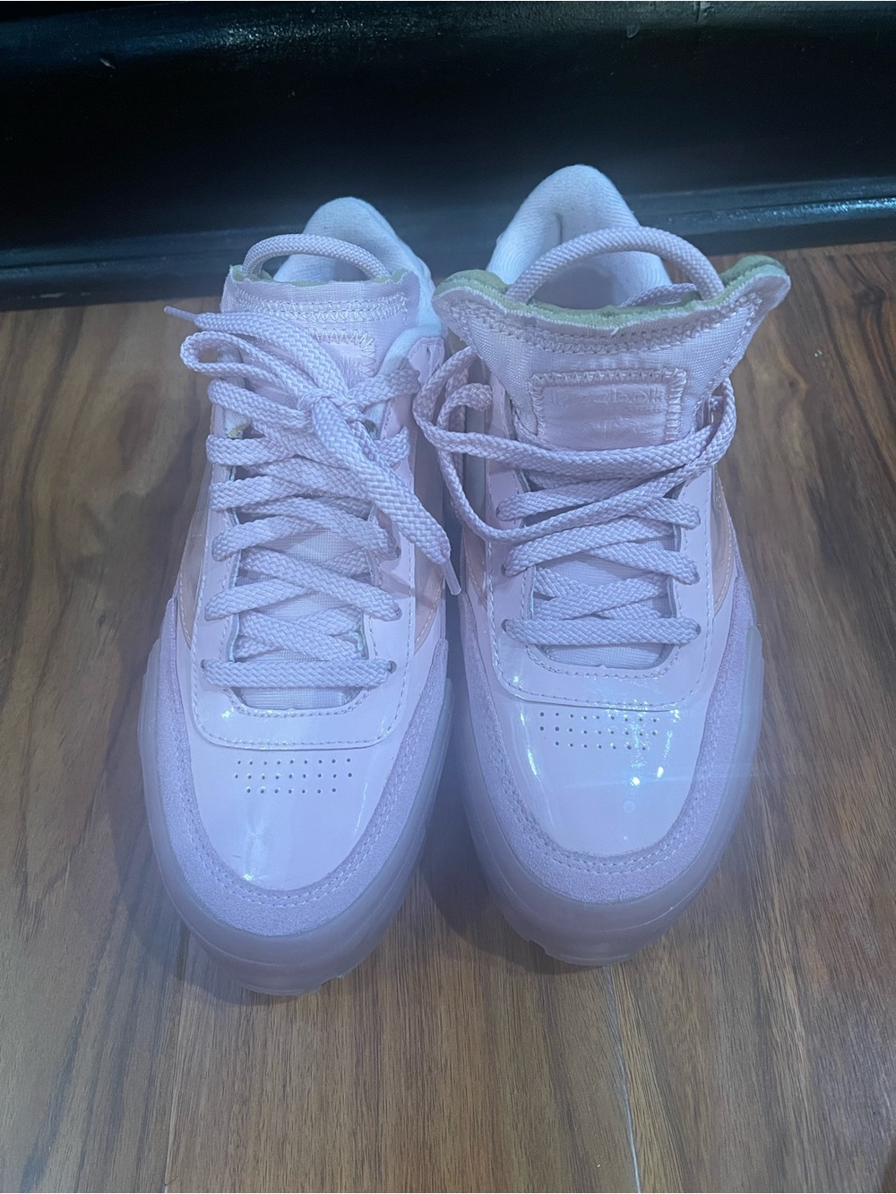 Cardi B X Reebok Club C Size 4.5 women’s platform Sneakers
